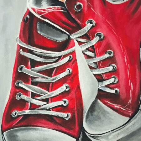 RED CONVERSE, 2023